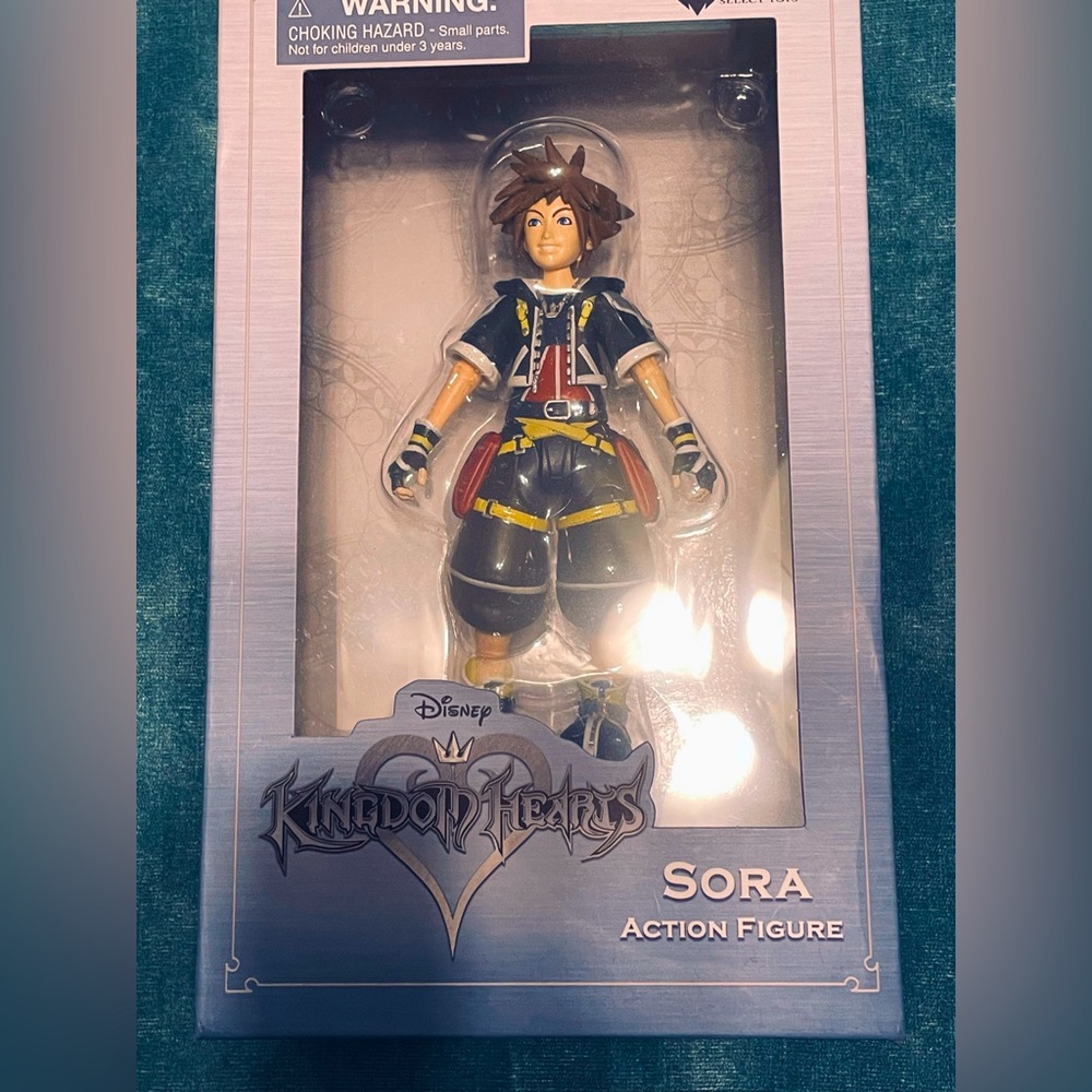 Disney Kingdom Hearts Diamond Select Limit Form Sora Action Figure New
